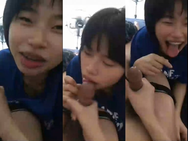 คลิปโป๊ไทย น้องพิมพ์ แฟนถ่ายสอนโมกควย น้ำแตกใส๋คาปากเลย